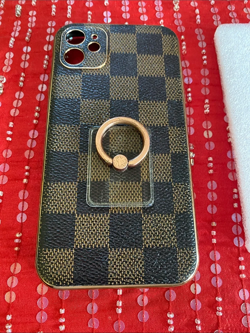 Designer Inspired I Phone Case in Used Condition